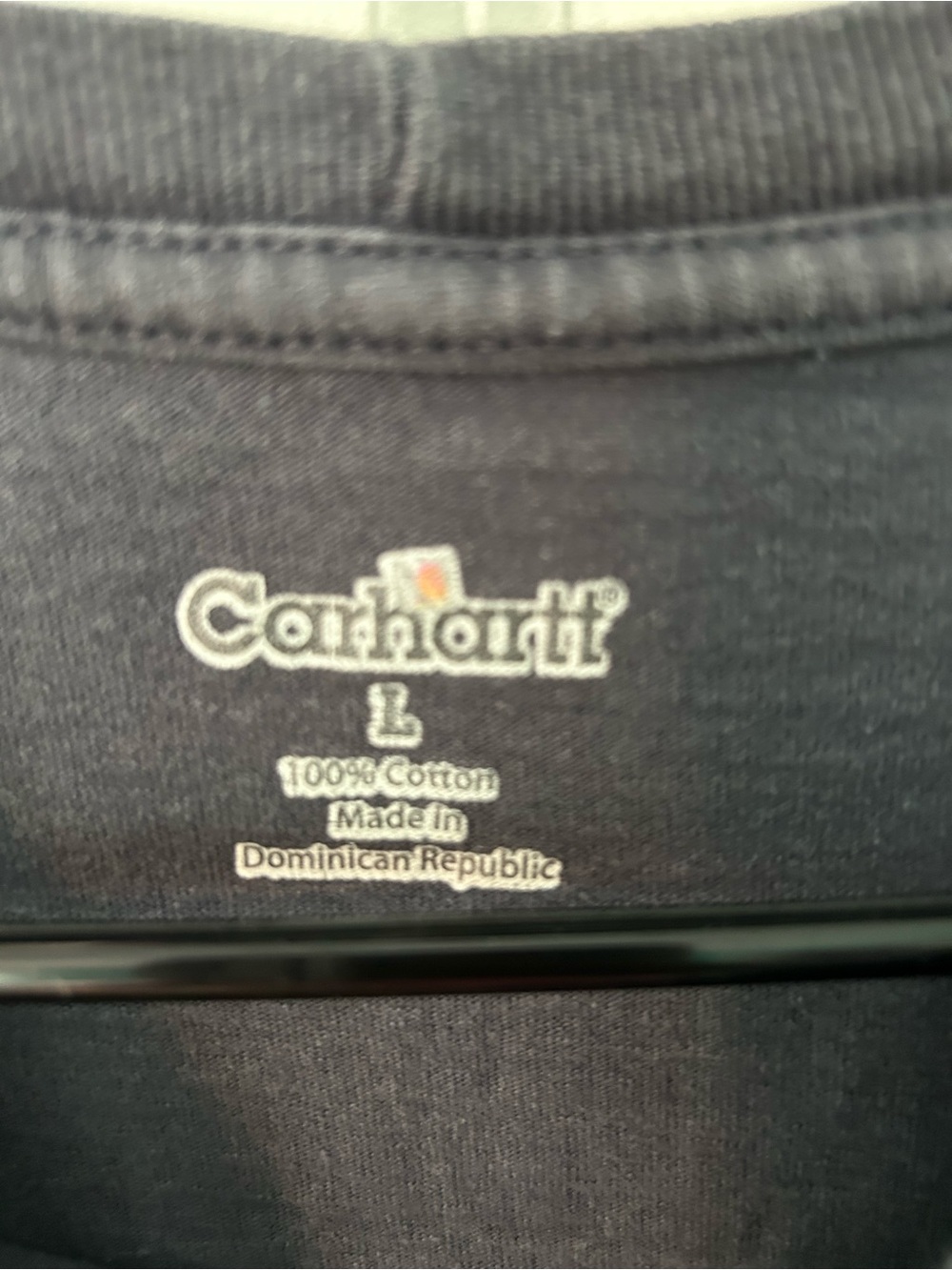 Carhartt Short Sleeve Logo Tee - gray - Picture 4 of 8